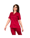 zittro Filipina Médica Stretch Mujer Rosa