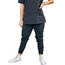 zittro Pantalón Médico Stretch Jogger Mujer Negro
