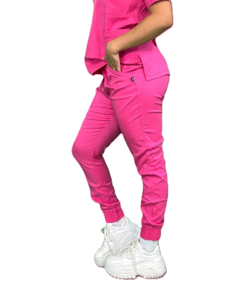 [M81204 550 ECH] zittro Pantalón Médico Stretch Jogger Mujer Bugambilla (ECH)