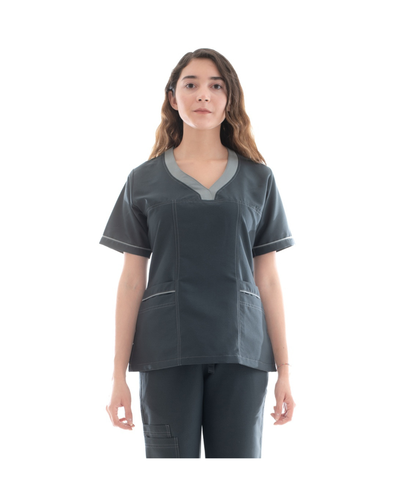 [M80201 000 ECH] zittro Filipina Médica Clororresistente Mujer Oxford (ECH)