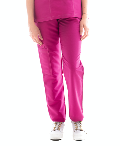 [M81201 550 ECH] zittro Pantalón Médico Clororresistente Recto Mujer Bugambilia (ECH)