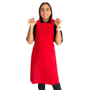 zittro Mandil Delantal Chef Unisex Franja Rojo