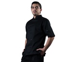 zittro Filipina Chef Hombre Manga Corta Negro